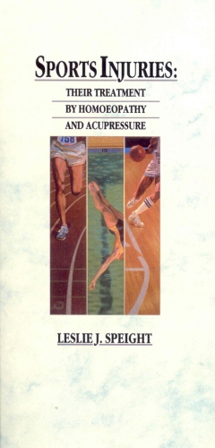 Book cover of Sports Injuries by Leslie J Speight