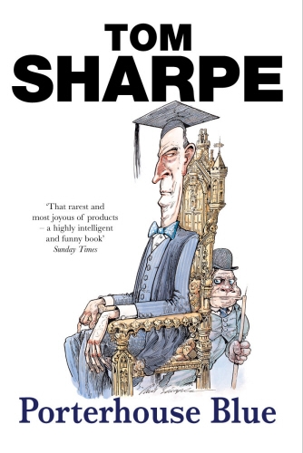 Book cover of Porterhouse Blue by Tom Sharpe
