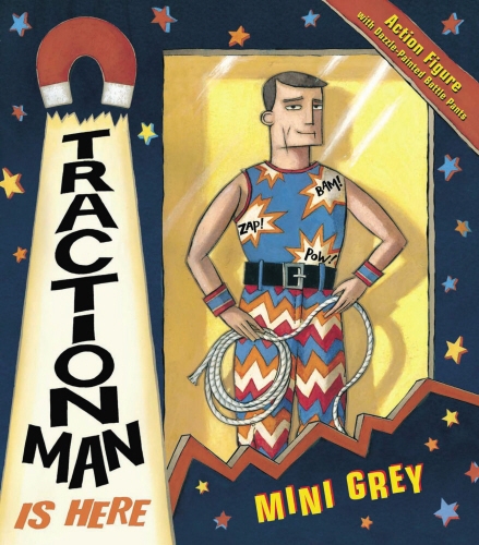 Book cover of #1 - Traction Man Is Here by Mini Grey