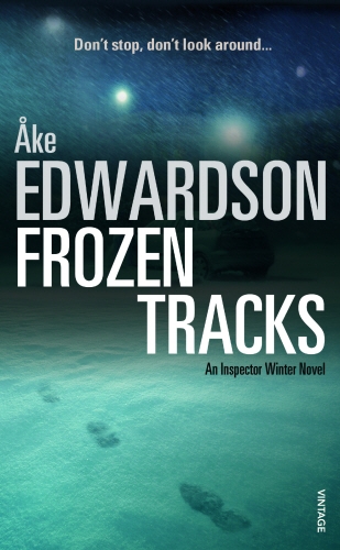 Book cover of Frozen Tracks by Åke Edwardson