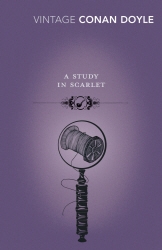 Book cover of A Study in Scarlet by Arthur Conan Doyle
