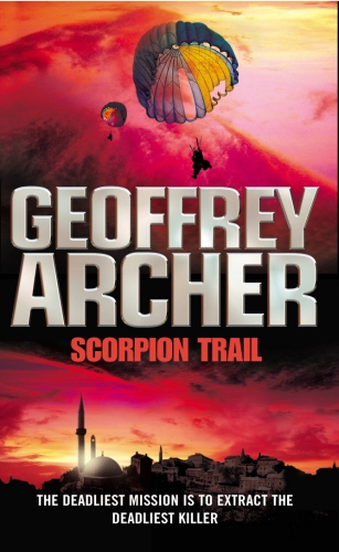 Book cover of Scorpion Trail by Geoffrey Archer