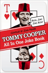 Book cover of Tommy Cooper All In One Joke Book by Tommy Cooper