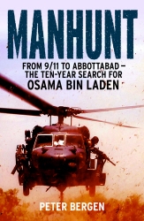 Book cover of Manhunt by Peter Bergen