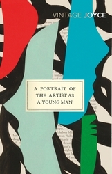 Book cover of A Portrait of the Artist as a Young Man by James Joyce