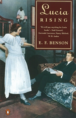 Book cover of Lucia Rising by E F Benson