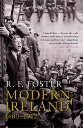 Book cover of Modern Ireland 1600-1972 by R F Foster