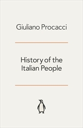 Book cover of History of the Italian People by Giuliano Procacci