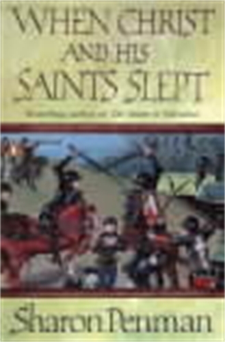 Book cover of When Christ and His Saints Slept by Sharon Penman
