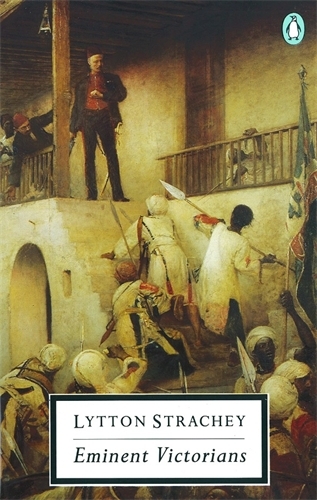 Book cover of Eminent Victorians by Lytton Strachey
