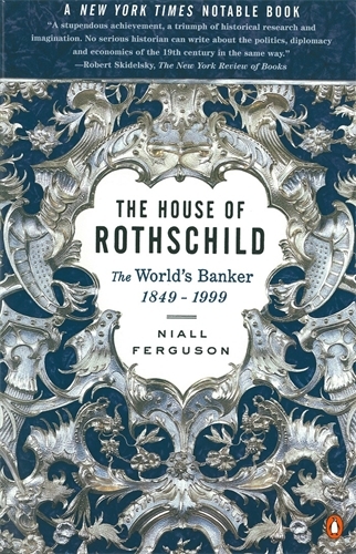 Book cover of The House of Rothschild by Niall Ferguson