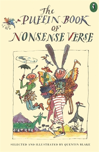 Book cover of The Puffin Book of Nonsense Verse by Quentin Blake