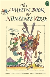 Book cover of The Puffin Book of Nonsense Verse by Quentin Blake