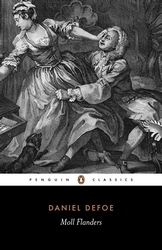 Book cover of The Fortunes and Misfortunes of the Famous Moll Flanders by Daniel Defoe
