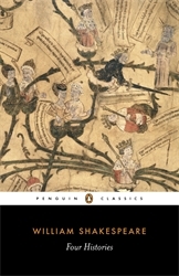 Book cover of Four Histories by Peter Davison, Stanley Wells, William Shakespeare