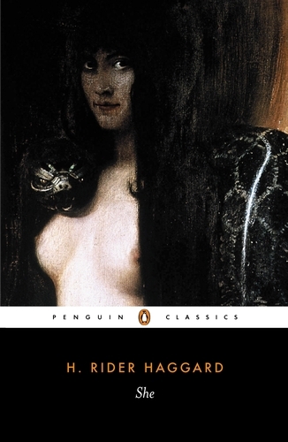 Book cover of She by H. Rider Haggard