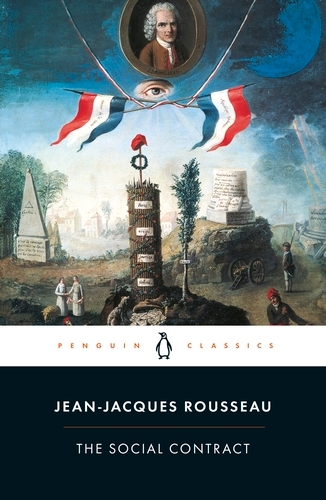 Book cover of The Social Contract by Jean-Jacques Rousseau