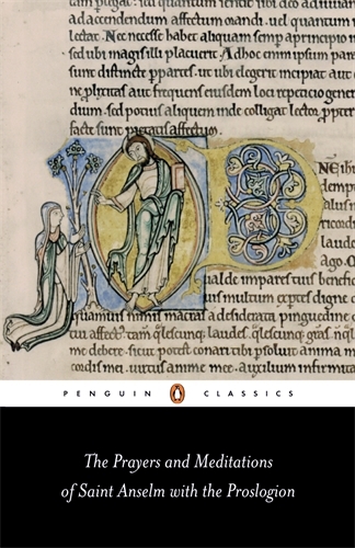 Book cover of The Prayers and Meditations of St. Anselm with the Proslogion by Anselm