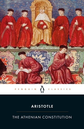 Book cover of The Athenian Constitution by Aristotle