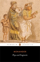 Book cover of Plays and Fragments by Menander