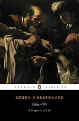 Book cover of Either/Or by Søren Kierkegaard