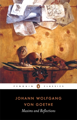 Book cover of Maxims and Reflections by Johann Wolfgang von Goethe
