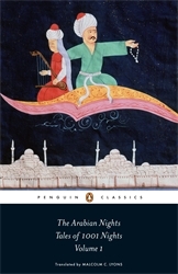 Book cover of The Arabian Nights: Tales of 1,001 Nights