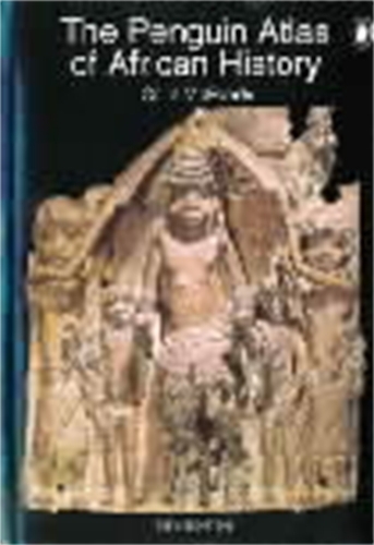 Book cover of The Penguin Atlas of African History by Colin McEvedy