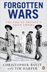 Book cover of Forgotten Wars by Tim Harper, Christopher Bayly