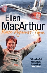 Book cover of Race Against Time by Ellen MacArthur