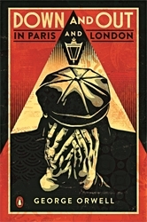 Book cover of Down and Out in Paris and London by George Orwell