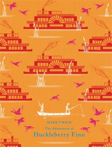 Book cover of The Adventures of Huckleberry Finn by Mark Twain