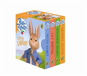 Book cover of Peter Rabbit Animation: Little Library by Beatrix Potter