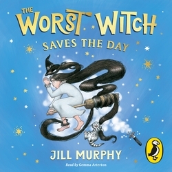 Book cover of The Worst Witch Saves the Day by Jill Murphy