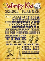 Book cover of The Wimpy Kid School Planner