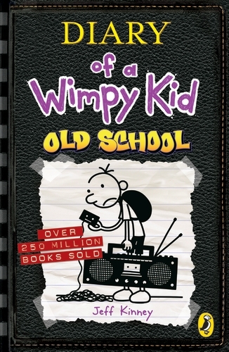 Book cover of #10 - Diary of a Wimpy Kid: Old School (Book 10) by Jeff Kinney