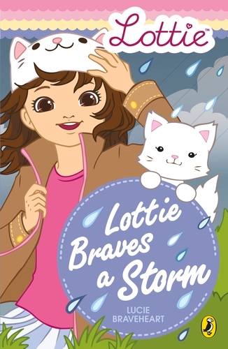 Book cover of Lottie Dolls: Lottie Braves a Storm by Lucie Braveheart, Lottie Dolls
