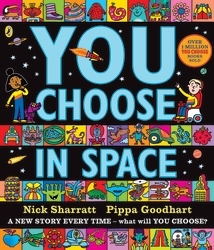 Book cover of You Choose in Space by Pippa Goodhart