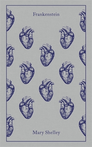 Book cover of Frankenstein by Mary Shelley