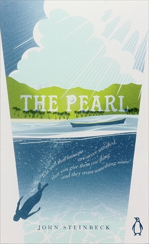 Book cover of The Pearl by John Steinbeck