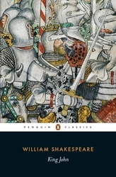 Book cover of King John by William Shakespeare
