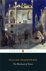Book cover of The Merchant of Venice by William Shakespeare