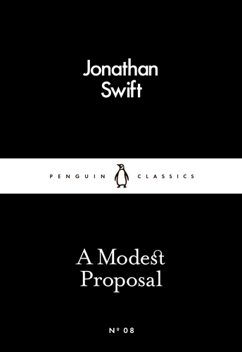 Book cover of A Modest Proposal by Jonathan Swift