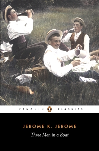 Book cover of Three Men in a Boat by Jerome K. Jerome