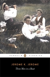 Book cover of Three Men in a Boat by Jerome K. Jerome