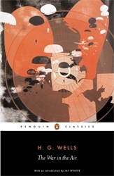 Book cover of The War in the Air by H G Wells