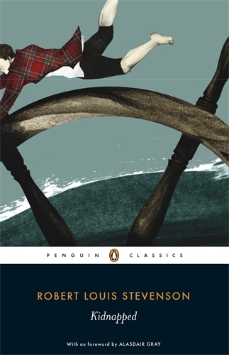 Book cover of Kidnapped by Robert Louis Stevenson