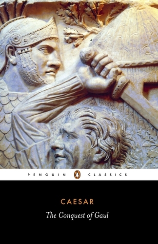 Book cover of The Conquest of Gaul by Julius Caesar
