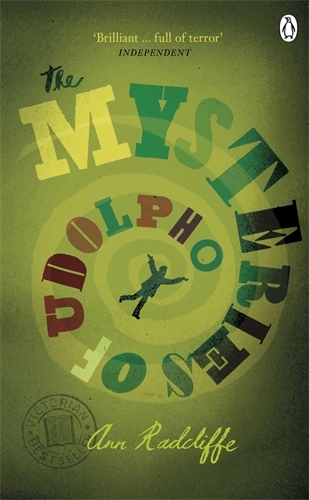Book cover of The Mysteries of Udolpho by Ann Radcliffe
