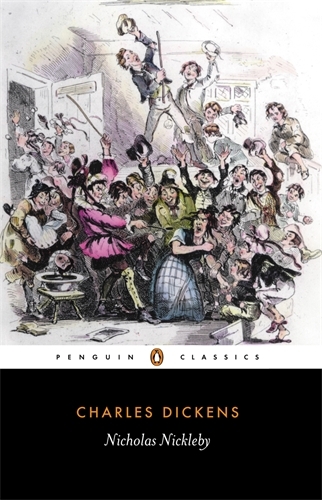 Book cover of Nicholas Nickleby by Charles Dickens